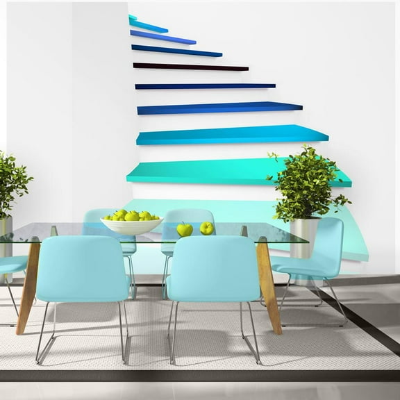 Tiptophomedecor 3D Illusion Wallpaper Wall Mural - Towards The Sky