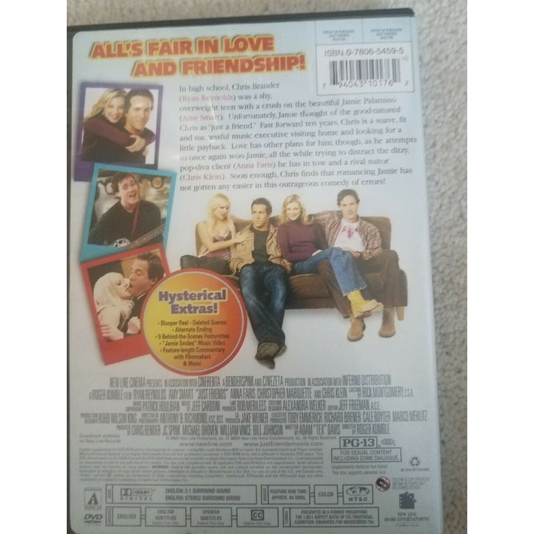 New Line Home Video: Just Friends (DVD), Comedy, Starring Ryan