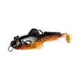 thumbnail image 2 of Bass Fishing Lure Soft Plastic Pre-Rigged Swimbaits for Bass Fishing, Freshwater Fishing Lures Swim Bait with Paddle Tail for Trout Walleye Predatory Fish, 0.03 Lbs 1 Pack, 2 of 6
