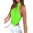 thumbnail image 3 of xiaxaixu Combishort d'Été Sans Manches pour Femmes, Bandage Extensible, 3 of 4