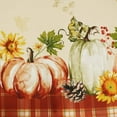 thumbnail image 6 of Fall Thanksgiving Tablecloth Pumpkin, Buffalo Plaid Thanksgiving Table Cloth 60 x 84 for Farmhouse Decor,Perfect for Kitchen Dinner, Restaurant ,Outdoor Holiday Picnic Table Cover, 6 of 6