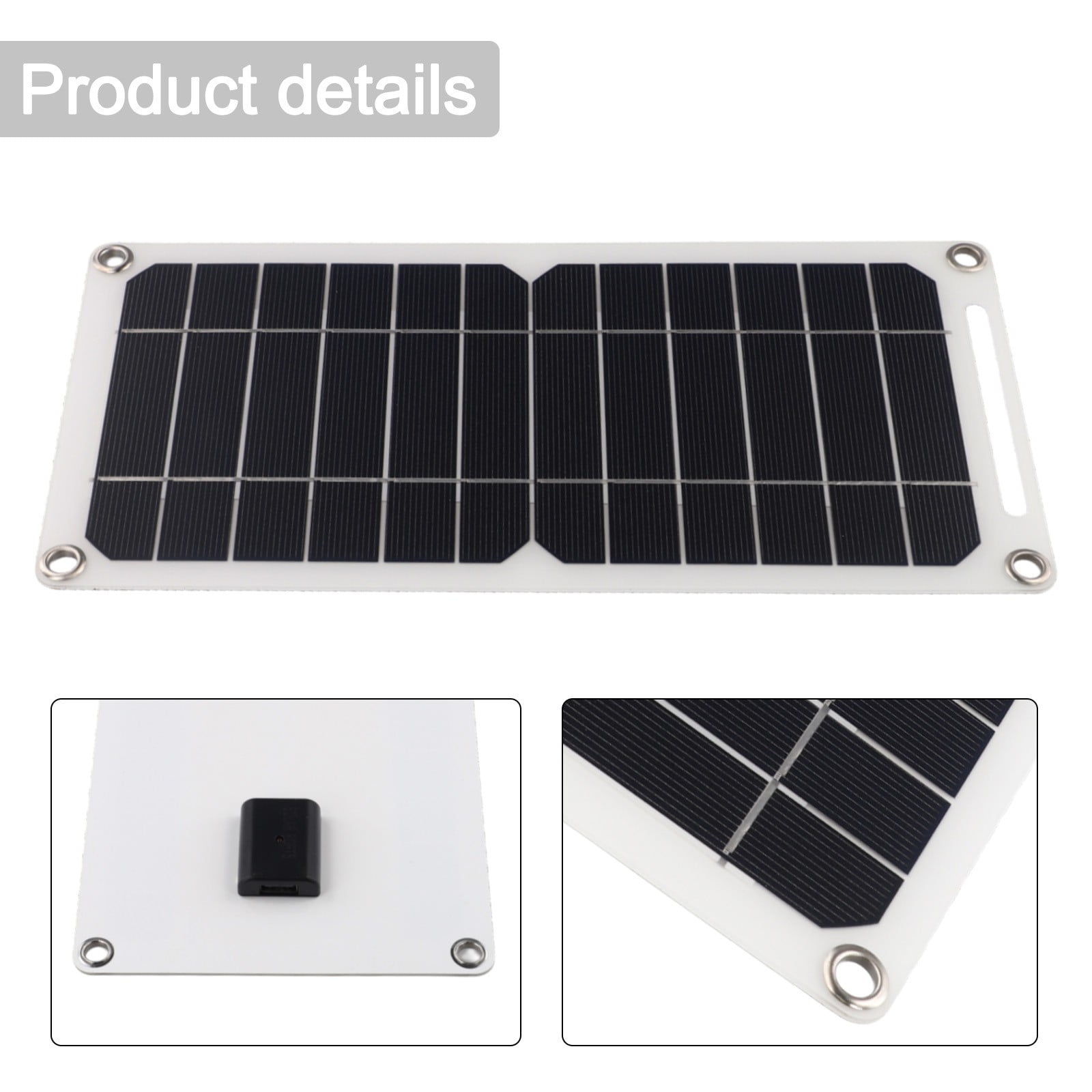 30W Solar Panel 5V For Car Mobile Charging Mobile Phone Power Bank