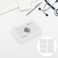 thumbnail image 1 of SHOWERORO 6Pcs Transparent Plastic Storage Boxes for Cards Home Use Lightweight and Practical, 1 of 8