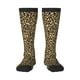 thumbnail image 1 of Fotbe Leopard Print Calcetas Divertidas Estampadas para Hombre y Mujer, Calcetas de Algodón hasta la Rodilla para Caminar, Correr, Enfermería y Embarazo, 1 of 6