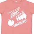 thumbnail image 4 of Inktastic This Kid Loves Bowling Boys or Girls Toddler T-Shirt, 4 of 5