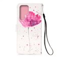 thumbnail image 5 of Feishell Wallet Case for Samsung Galaxy S23 Ultra,Shockproof Colorful Painted Pattern PU Leather Magnetic Clasp Flip Kickstand ID Credit Card Slots Slim Fit Phone Case Cover,Pink Flower, 5 of 7