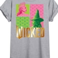 thumbnail image 3 of Wicked - Elphaba And Glinda Logo - Women's Oversized Graphic T-Shirt, 3 of 5