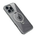 thumbnail image 3 of Designed for iPhone 12 Pro / 12 6.1" Case with Magnetic Ring Invisible Stand [Military Drop Protection] [Compatible with MagSafe] Shockproof Matte Translucent Case for iPhone 12 Pro / 12 6.1",Gray, 3 of 11
