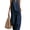 Navy, variant on Women's Denim Two Piece Set Halter Top Wide Leg Pants Outfit(Navy,XL)