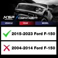 thumbnail image 3 of Separadores de ruedas KSP PERFORMANCE de 6 x 135 a 6 x 135 38 mm para F150, 3 of 9