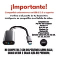 thumbnail image 2 of Cable Adaptador MR. GADGETS Usb C A Hdmi 4K 60hz Aluminio Para Mac iPad, 2 of 10