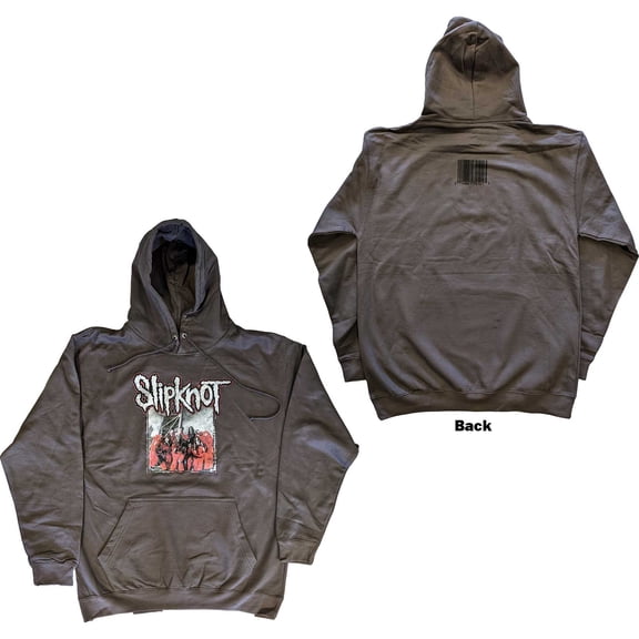 Slipknot Unisex Pullover Hoodie Sweatshirt Self-Titled (Back Print) (Small)