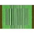 thumbnail image 1 of Ahgly Company Indoor Rectangle Abstract Green Contemporary Area Rugs, 6' x 9', 1 of 1