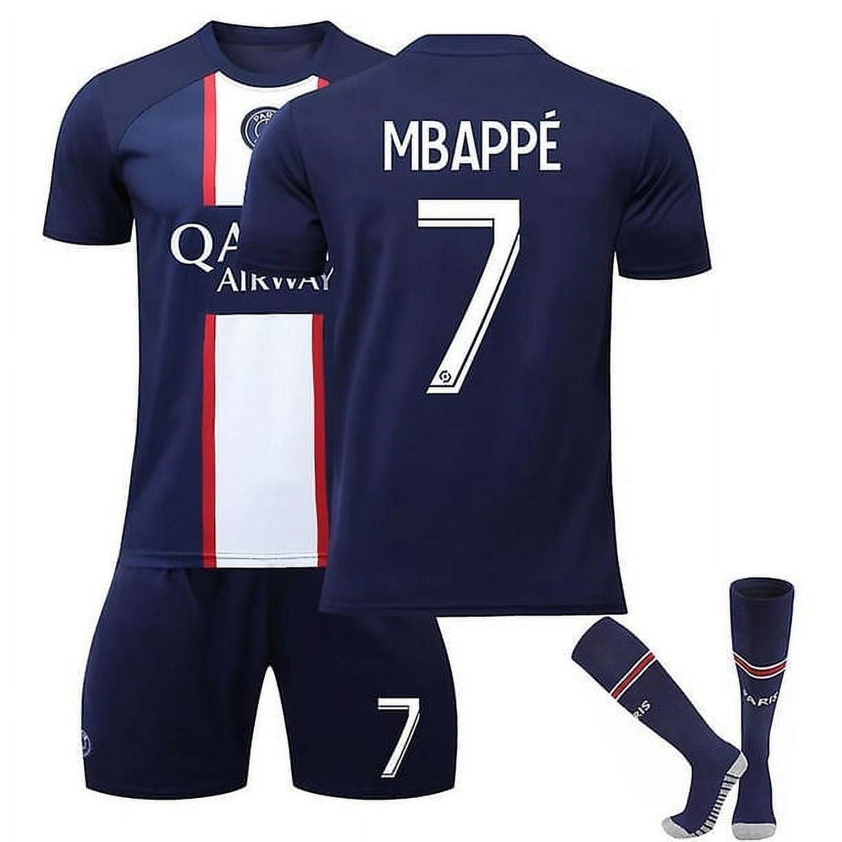 Mbappe Kids Soccer Jersey 22/23 Home #20 #20 - Walmart.ca