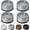Gery 4 Pack, variant on Bed Risers 1 inch, 2 inch, 3 inch, 4 inch Heavy Duty, Adjustable Furniture Riser for Table Desk Couch Sofa Chair Refrigerator Washing Machine, Stackable Bed Raisers Blocks (Black 4 Pack, 1 inch)