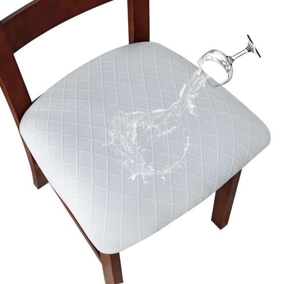 WaterProof Chair Seat Cover Dining Room Chair Covers Removable Washable Elastic Cushion Covers For Dining Chair