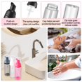 thumbnail image 4 of Kit de cepillos para botellas de champú para pestañas Zhehao, 80 unidades con dispensadores, 4 of 6