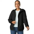 thumbnail image 2 of Free Country Women's Breezy Bomber Bomber Windshear Jacket Black XL, 2 of 3