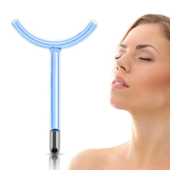 Tubo de vidrio con varilla de electrodo Elitzia ETHB01 azul en forma de Y