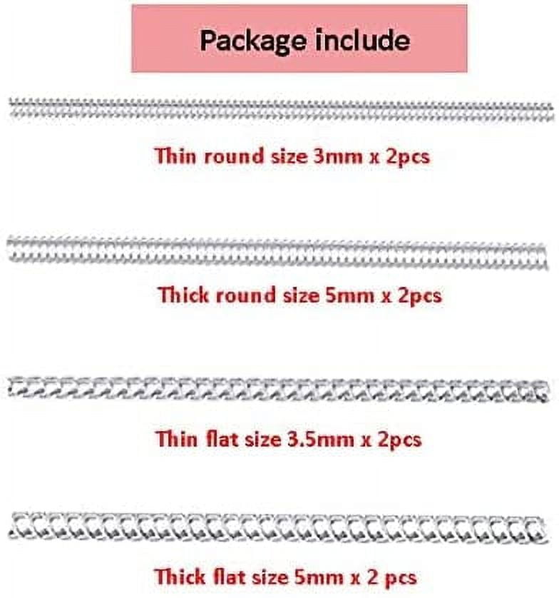 Ring Size Adjuster Reducer 8 Pack Super Soft for Loose Rings. Jewelry Guard,  Ring Fitter, Sizer 4 Sizes Free Shipping With Tracking. 