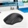 thumbnail image 4 of Ergonomic Portable Black Computer Mouse,  Optical Mouse, For PC Laptop For Windows2000/XP64/Vista/7/10, 4 of 8