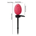 thumbnail image 3 of Qaailabf Easter Egg Solar Garden Stake Light 43cm Decorative LED Outdoor Ground Light Color Changing Pathway Landscape Lighting Waterproof Auto On/Off Holiday Party Yard Patio Decoration, 3 of 4