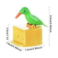 thumbnail image 3 of Feltree Small Bird Toothpick Box Creative Press to Automatically Eject The Toothpick Box, 3 of 7