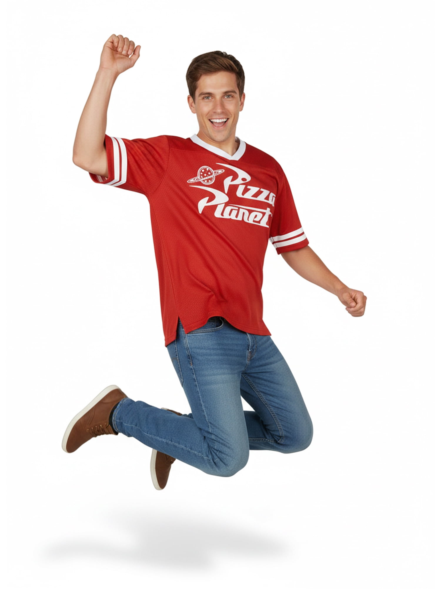 Toy Story, Men's & Big Men's Graphic Jersey, Pizza Planet Logo, Sizes S-3XL