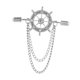 thumbnail image 2 of Paquete de 2 broches de cadena con borlas Fernando para traje 2 piezas, 2 of 8