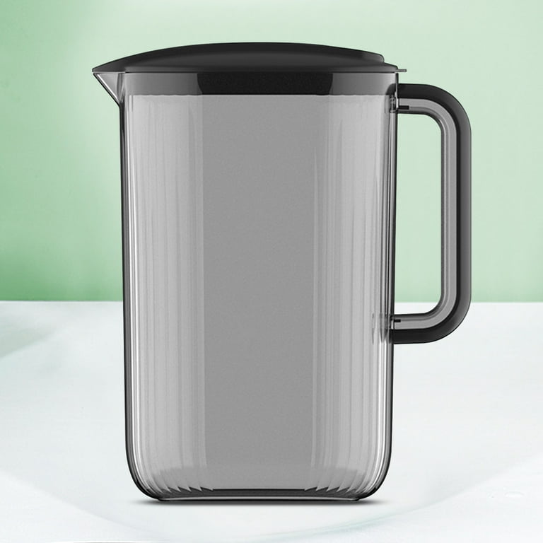 APS juice pitcher, water jug plastic MS with lid coolable transparent 2800  ml H 270 mm
