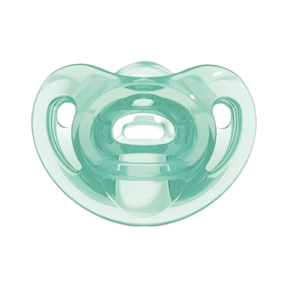 Baby Silicone Pacifiers for 0-6 Months, Clearance, Ultra-Light Symmetrical One-Piece Binkies, BPA-Free Infant Soothers