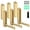 Gold, variant on Threns 6 Pcs Foldable Wall Hook Made of Metal with Screws Wall Mounted Foldable Coat Hook for Office Kitchen Bedroom Bathroom