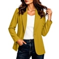 thumbnail image 5 of Women's Blazer Business Casual Lapel Collar Long Sleeve Open Front Work Office Suit Jackets with Pockets, 5 of 9
