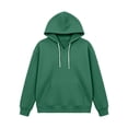 thumbnail image 7 of Xaqiouau Hoodies for Women Fleece Pullover Sweatshirts Oversized Long Sleeve Drawstring Hooded Sweatshirt Casual Loose Fall Winter Hoodie with Pocket, 7 of 7