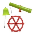 thumbnail image 1 of Tachiuwa 3 Pcs Accessoires de Terrain de Jeu Accessoires de Terrain de Jeu Extérieur pour Cabane dans les Arbres D, 1 of 9