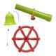 thumbnail image 1 of Accesorios para patio de juegos de 3 piezas, rueda de barco pirata para niños, accesorios de campana para patio de juegos al aire libre, accesorios Estilo D, 1 of 8