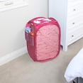 thumbnail image 2 of Pro-Mart DAZZ Deluxe Panier Pop-Up, Rectangulaire, Rose, 2 of 8