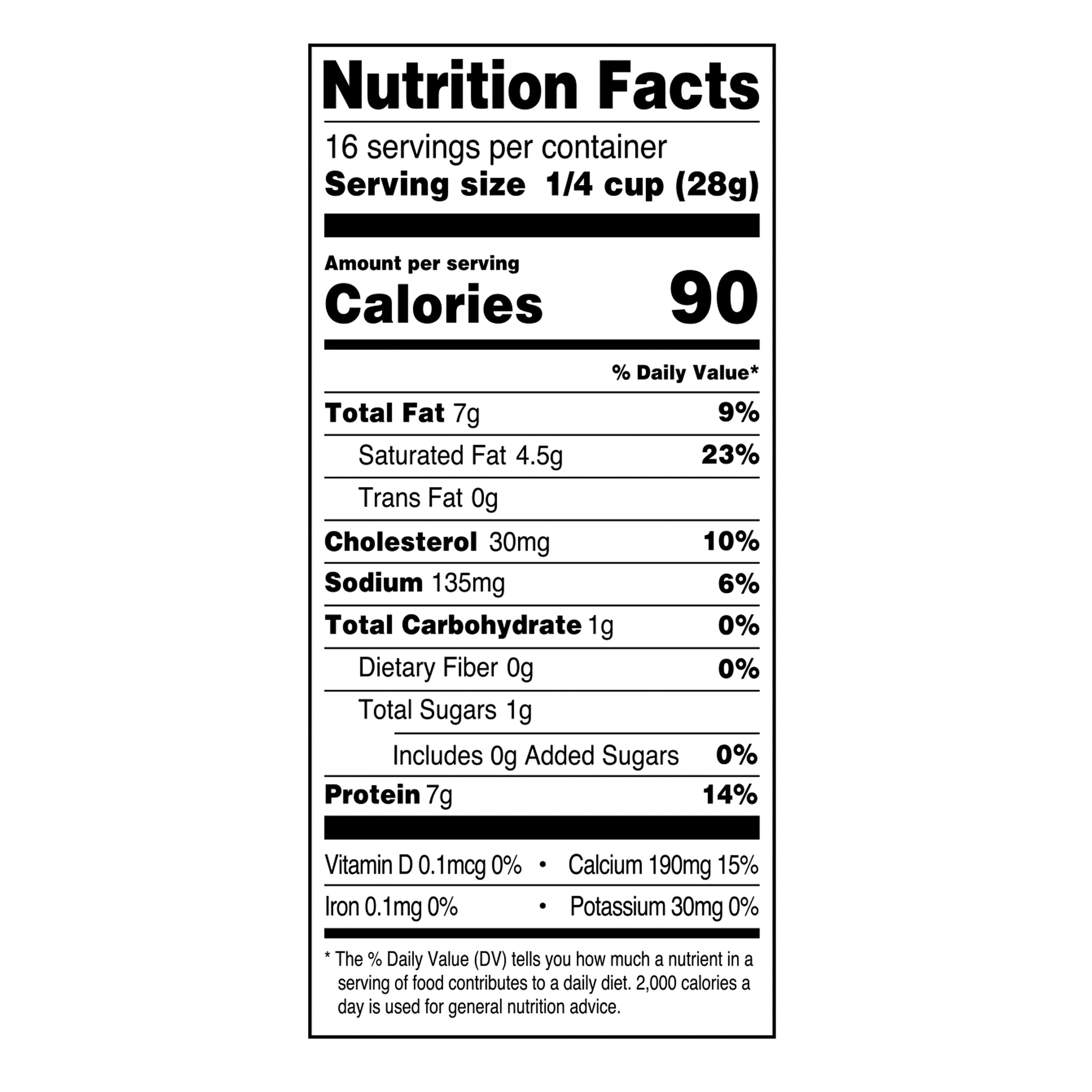 Great Value Queso Quesadilla Shredded Cheese, 16 oz Bag