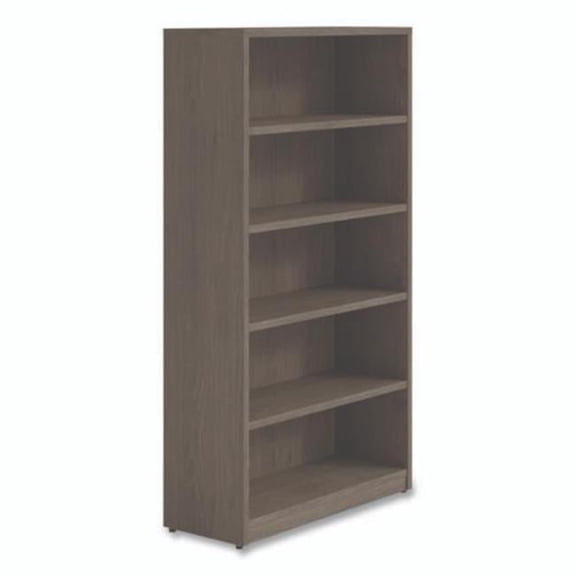 Alera ALESVBC6536WA 5 Shelf Bookcase - Walnut