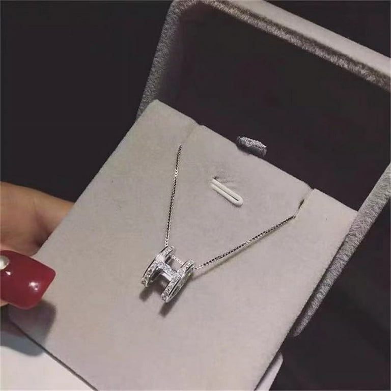 ♡♡♡ ZX Geometric Necklace Pendant Beautiful Stylish Shiny H