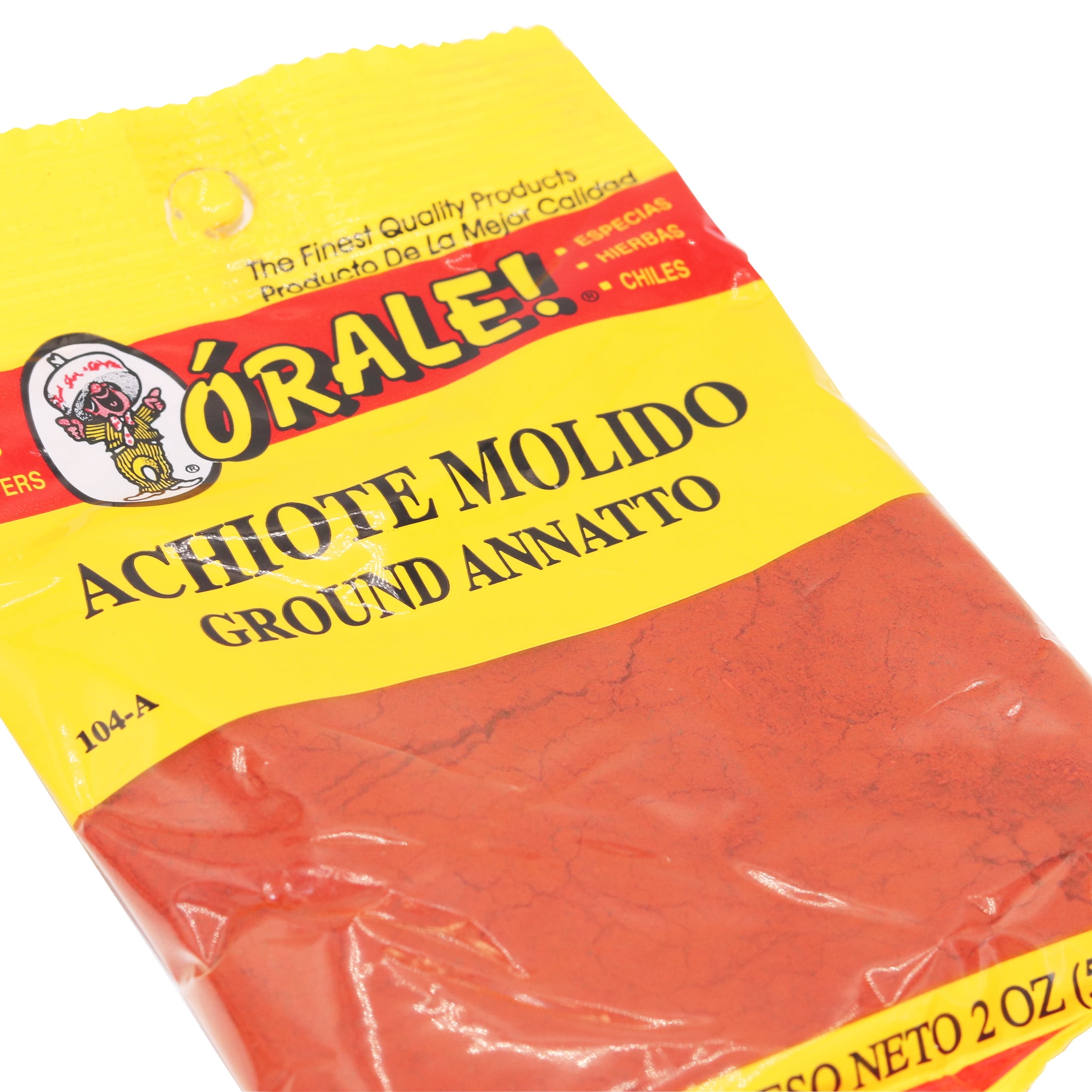 (5 pack) Orale Ground Annatto, 2 oz Bottle