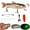 A, variant on Fishing Lures Electric Lure Swimbait USB Rechargeable Bait Crankbait Automatic Swimming Lifelike Fish Fishing Tackle 5.12"