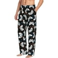 thumbnail image 6 of Naloa Game Pajama Pants Men, PJ Bottoms, Sleep & Lounge Pants-Large, 6 of 6