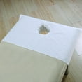 thumbnail image 2 of Cubierta de mesa de masaje seccional con orificio para toalla Blanco, 2 of 6