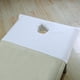 thumbnail image 2 of Funda de sábana para mesa de maquillaje seccional con orificio para el aliento, Blanco, 2 of 6