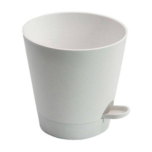 Flowerpots with Dish Ceramic, 5Pcs Self Watering Flower Pots with Hole Watering Plant Flower Pot Automatic Water Absorbing Flowerpot for All House Plants Patio/451, Flower Pots