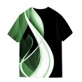 thumbnail image 4 of Men'S T-Shirt Short Sleeve Printed Summer Round Neck Top Trend Casual Sweatshirt 3XL, 4 of 5