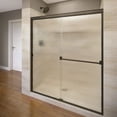 thumbnail image 6 of Basco Classic 44'' x 65.5'' Bypass Semi-Frameless Shower Door, 6 of 7