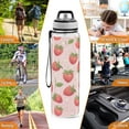 thumbnail image 7 of Strawberries 32oz Water Bottles with Straw Tritan Leakproof Sports Bottle BPA Free Clear for Fitness Gym Swimming Cycling, 7 of 7