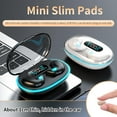 thumbnail image 2 of Wireless Bluetooth Earbuds, Mini Design with 24H Playtime, Type-C Charging, Bluetooth 5.3, Compatible with All Bluetooth Devices (Pink), 2 of 8
